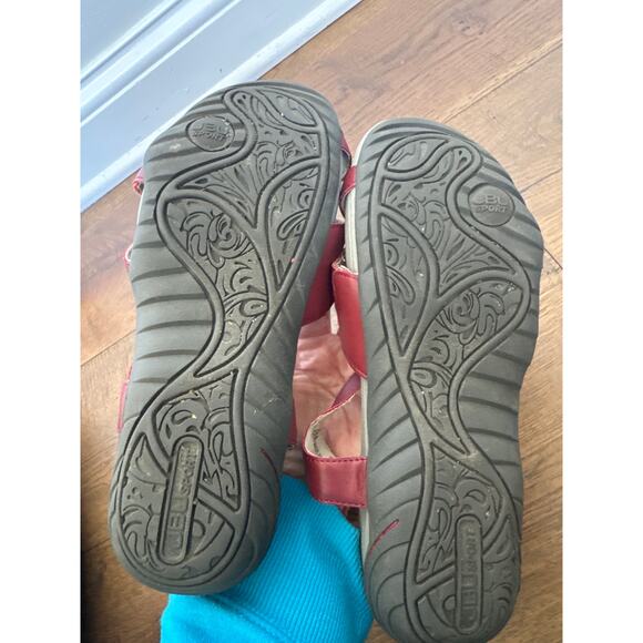 JBU by Jambu Trapper Sport Sandal Red Strappy Outdoor Walking Women's Size 8 - Picture 6 of 8